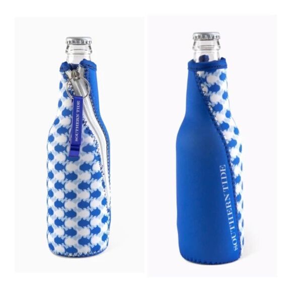 Buy 3 for $20 New With Tag Southern Tide Skipjack Pattern Battle Caddie In Blue - Picture 1 of 7